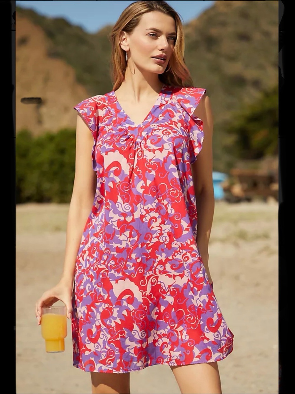 Brand New Ro's Garden Parker Mini Dress